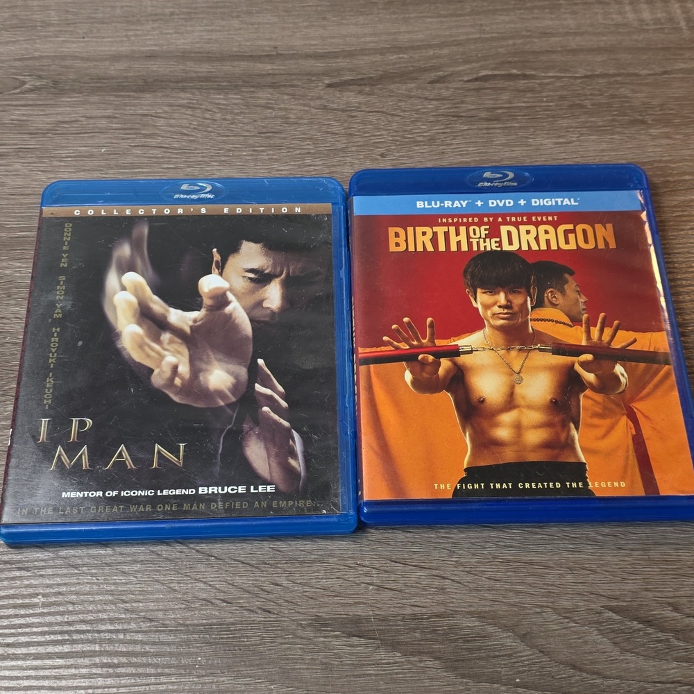 Ip Man & Birth of the Dragon Blu-ray Bundle Martial Arts Donnie Yen Bruce Lee